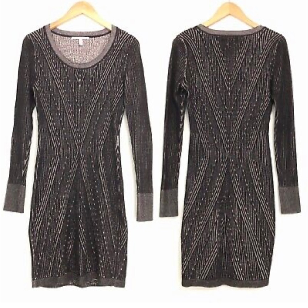 Victoria Secret Long Sleeve Knit Sweater Dress- Size Large